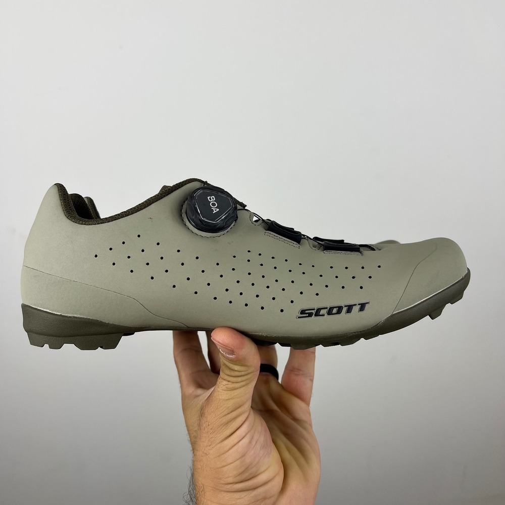 Scott MTB Comp BOA Shoes Size 8 EU 41 Green Mountain Bike Cycling - Picture 4 of 7